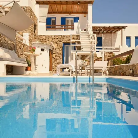 Panormos Retreat With Pool ヴィラ *